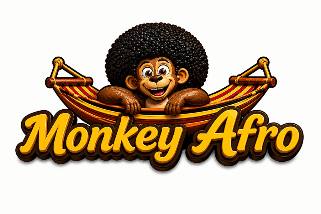 monkey-afro